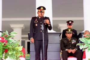Kapolres Parigi Moutong bersama jajaran Forkopimda mengikuti Upacara Hari Bhayangkara ke-80 Tahun 2026. Momentum ini menjadi simbol kuatnya sinergi Polri, TNI, Kejaksaan, pemerintah daerah, dan seluruh pemangku kepentingan dalam menjaga keamanan, ketertiban, serta mendukung pembangunan di Kabupaten Parigi Moutong.